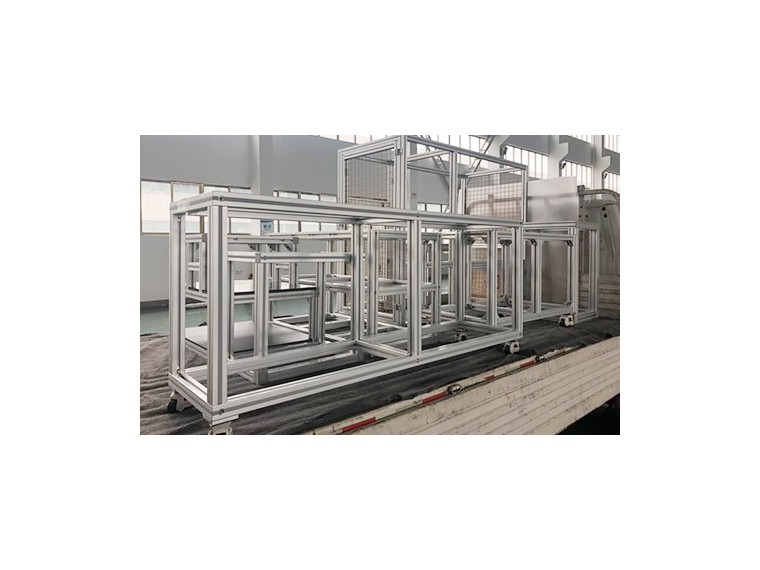 工業生產鋁型材架子安裝如何提升精度？-澳宏工業鋁型材