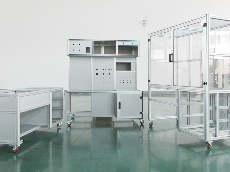 工業生產鋁型材架子安裝如何提升精度？-澳宏工業鋁型材